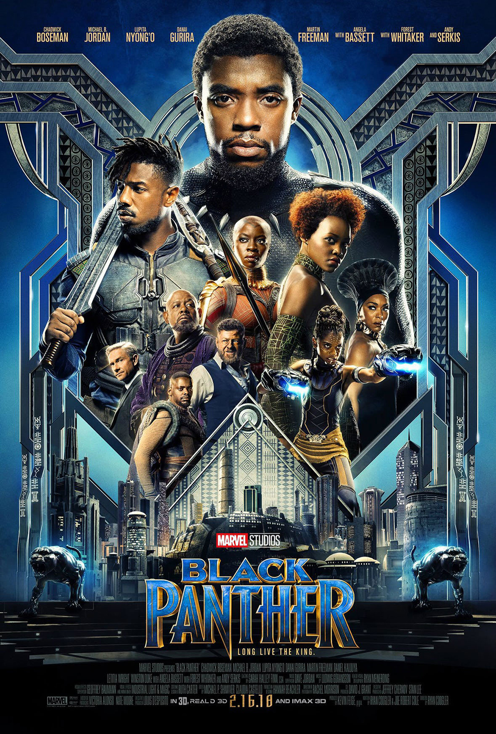 black panther movie poster