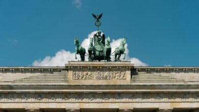 Quadriga Tourist Attraction Horses Brandenburg Gate