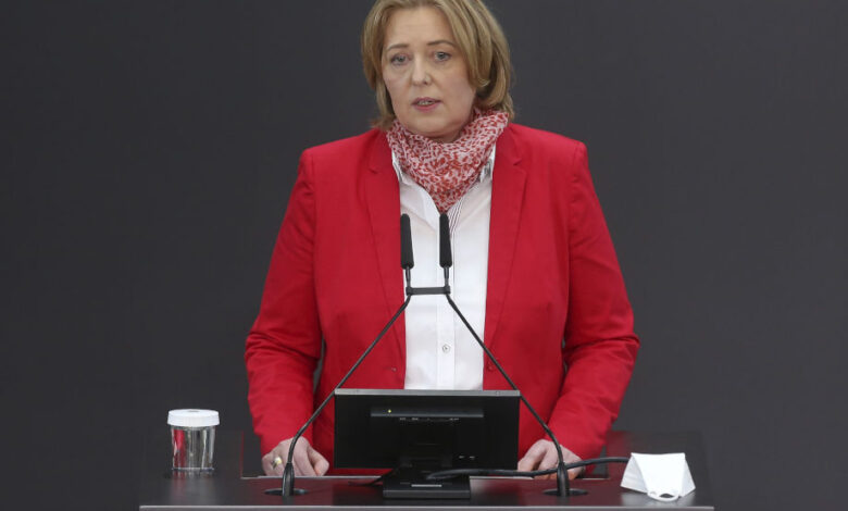 Bärbel Bas, presidentessa del Bundestag