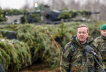 attaccarci aiuti esercito tedesco guerra in europa Nato Il ministro della Difesa tedesco Pistorius visita un centro di addestramento delle truppe