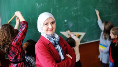 hijab in classe