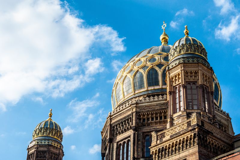 Nuova Sinagoga di Berlino canva pro
