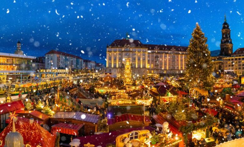 Mercatini di Natale in Germania Striezelmarkt Dresda (1)