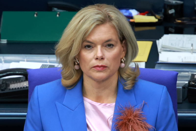 Sessione plenaria del Bundestag tedesco a Berlino Julia Klöckner