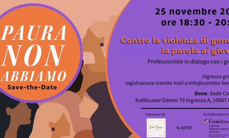 Paura non abbiamo 2025